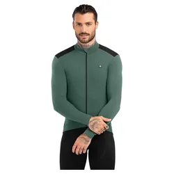Maglia A Maniche Lunghe M Volta Black / Green