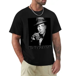 Humphrey Bogart T-Shirt Plus Size Basic Short Sleeve Top