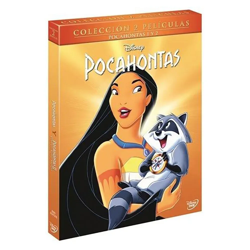 Dvd Pocahontas 1+2 Multicolor One Size unisex - Disney - FashionsVida