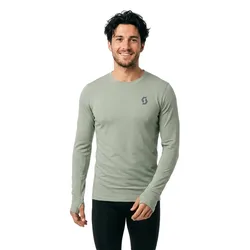 Endurance Warm Long Sleeve T-shirt Spray Grey 2XL Men