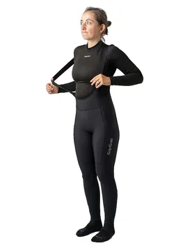 Salopette Larga Pacr Thermal No Pad Black