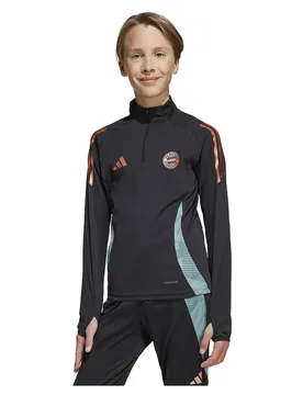 Felpa Con Mezza Zip Formazione Fc Bayern Tiro 2 - Adidas - FashionsVida