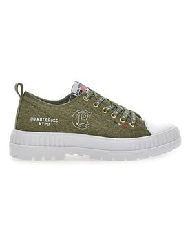 Sneakers in Tela Dre Low CVS oliva 40