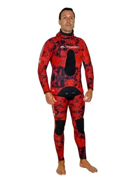 Muta Per Pesca Subacquea Camo Blood 7 Mm