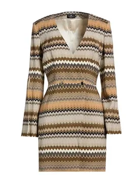 Minivestido Mujer Caqui 38 Mujer - Elisabetta Franchi - FashionsVida