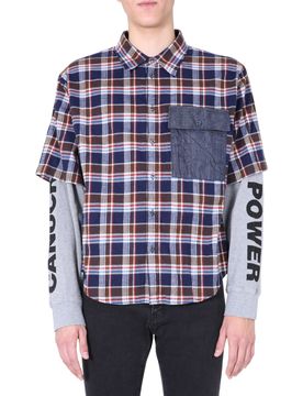 DSQUARED Shirt with Double Sleeves