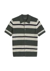 Kurzarm-Strickshirt regular male