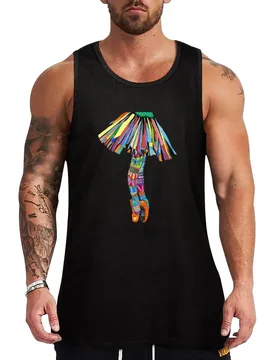 Happy Ballerina Tank Top Industrial Work Tank Top Durable Sleeveless Top - Aliexpress - FashionsVida