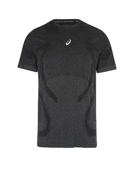 Herren Laufshirt Road Seamless schwarz M M - Asics - FashionsVida
