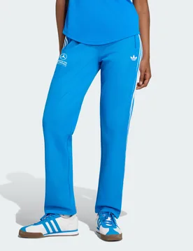 PANTALONI DA ALLENAMENTO MERCEDES - AMG PETRONAS FORMULA 1 TEAM BLUE WONDER L Blue Bird / White - Adidas - FashionsVida