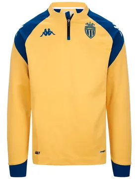 Sweat-shirt Ablas Pro 7-as Monaco Yellow Mustard / Blue Darkness L - Kappa - FashionsVida