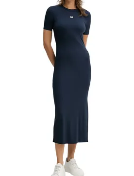 Damen Kleid Blau 495181