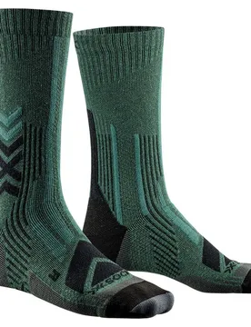 Calzini Hike Perform Merino Crew Dark Sage / Black EU 42-44