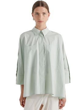 CAMICIA Donna CON BOTTONI SU MANICHE