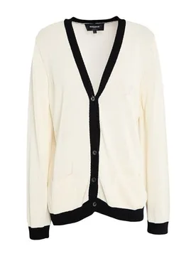 Strickjacke Damen Cremeweiß L Damen - Rochas - FashionsVida