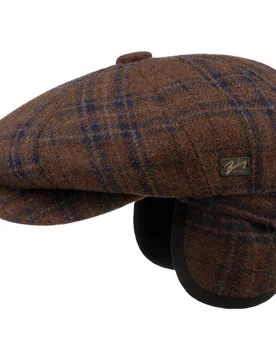 Gadis Cap with Ear Flaps by - brown - Size: S (54-55 cm) - Bailey 1922 - FashionsVida