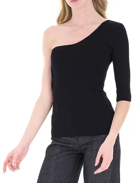 VICOLO Top monospalla NERO UNI - VICOLO - FashionsVida