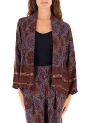 WU'SIDE Kimono in fantasia TERRA L