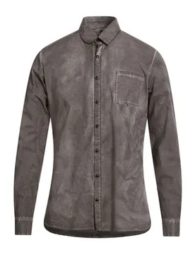 Hemd Herren Braungrau S Herren - MD 75 - FashionsVida