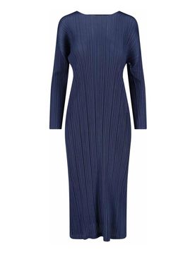 Vestito Midi Plissettato