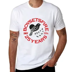 Boysetsfire T-Shirt man t shirt cotton high quality t shirts for man pack cotton T-Shirt