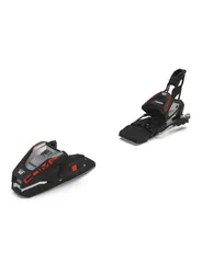 Skibindungen Comp 12 Black/Flo-Red schwarz