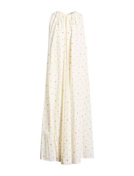 Maxi-Kleid Damen Elfenbein 32 Damen