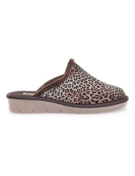 Pantofole marroni Animalier 6332 36