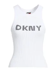 DKNY Top Damen Weiß L,S,XS Damen