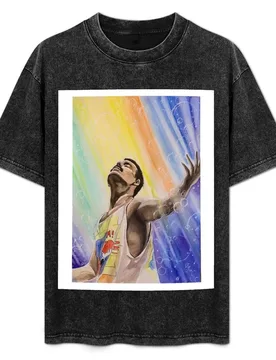 Rainbow love T-Shirt Basic Breathable Solid Color T-Shirt - Aliexpress - FashionsVida