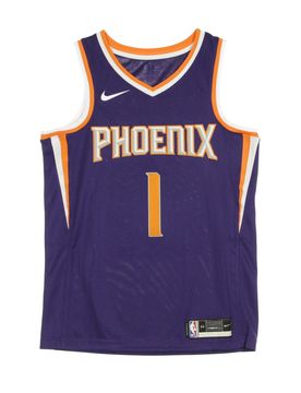 Canotta Basket Uomo Nba Swingman Jersey Icon Edition 2020 No 1 Devin Booker Phosun New Orchid/white