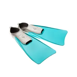 Pool Colour Long Swimming Fins Turquoise EU 34-35 unisex