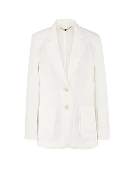 Marc Cain Blazer blanco 38 - Marc cain - FashionsVida