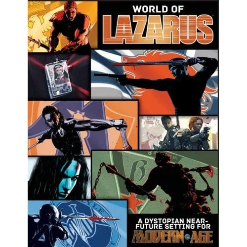 Modern AGE RPG: The World of Lazarus - Green Ronin Publishing - FashionsVida