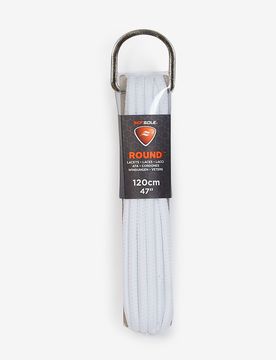 Lacet Rond 120 Cm blanc u unisex