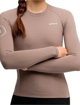 M9-w scanuppia brown maillot manga larga mujer Marron (L) - Siroko - FashionsVida
