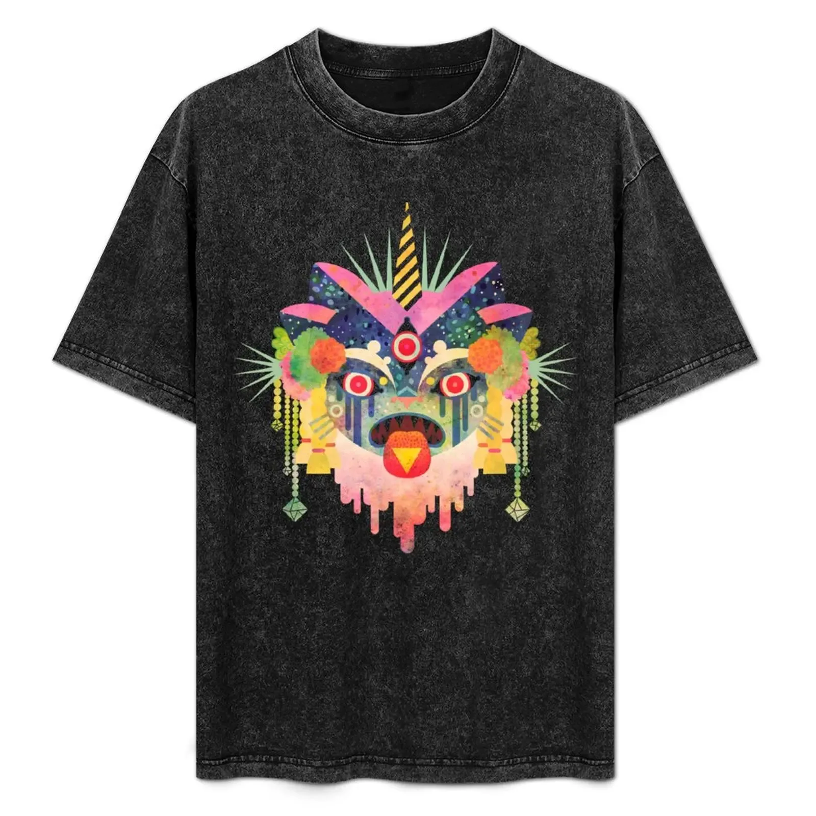 Demon Kitty T-Shirt Functional Casual Short Sleeve Tee - Aliexpress - FashionsVida