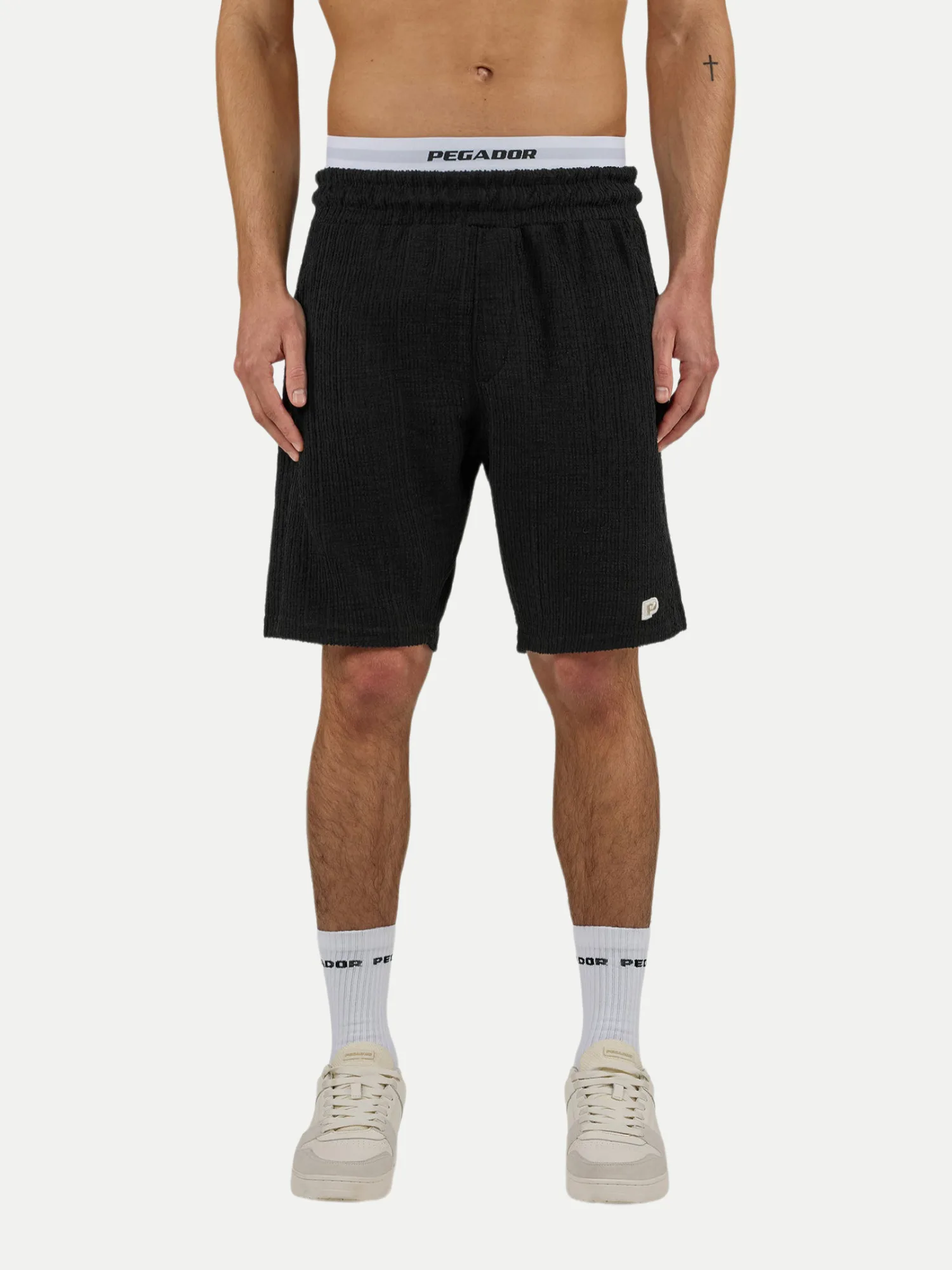 Regular-Fit Shorts Libco Schwarz M - Pegador - FashionsVida