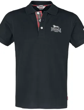 Poloshirt - BRUAN - M bis XXL - für Männer - Größe M - schwarz - Männer - male - Lonsdale London - FashionsVida