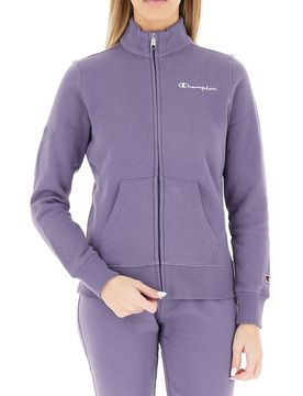 Felpa collo alto LAVANDA S