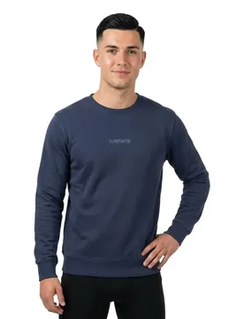 Sweat-shirt Micro Logo Blue Knight 2XL