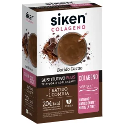 Sobres Sustitutivo Colágeno Batido Cacao Siken