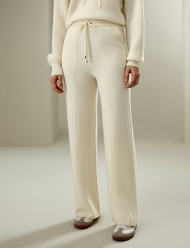 Pantalon Cachemire Bande Élastique Cachemire De Haute Qualité Qui Épouse Délicatement Vos Courbes M