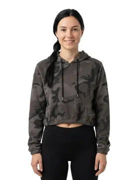 Felpa Con Cappuccio Camo Dark Camo XS
