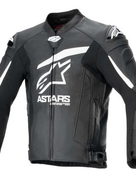 Giubbotto Moto GP PLUS R V4 AIRFLOW Nero Bianco taglia 56