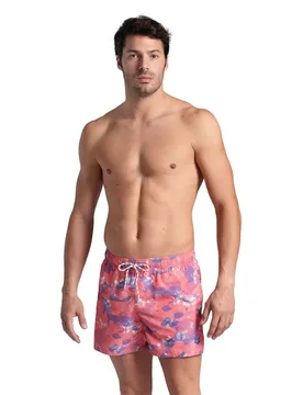 Allover 36.5 Cm Swimming Shorts Calypso Coral L Men - Arena - FashionsVida