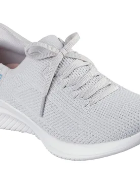 Ultra Flex 3.0 Elevated Womens Light Grey Trainers - Size Uk 8 - Skechers - FashionsVida