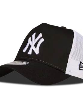 Trucker Unisex Kappen - Schwarz - One Size - Poly (Polyester) Black One Size - New era - FashionsVida