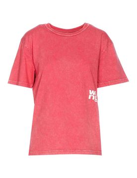 T-shirt con stampa logo