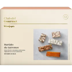 Porciones de turrón
